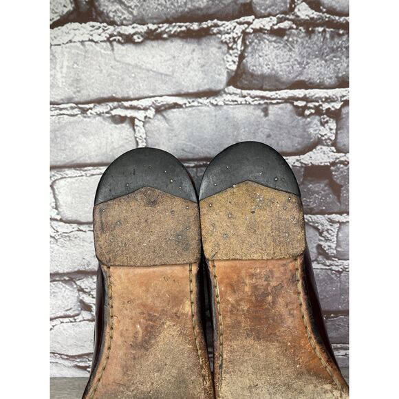 G.H. Bass & Co. Weejuns Burgundy Leather Kiltie Tassel Loafers Men Sz 9.5B US/43 - Picture 10 of 16